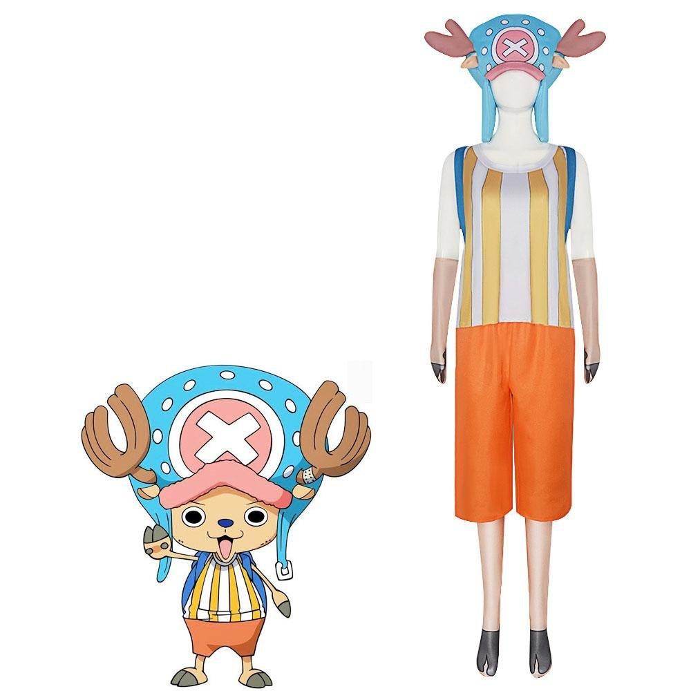Tony Chopper Anime One Piece Cosplay Costumes Carnival Party Full Set - zzcosplay