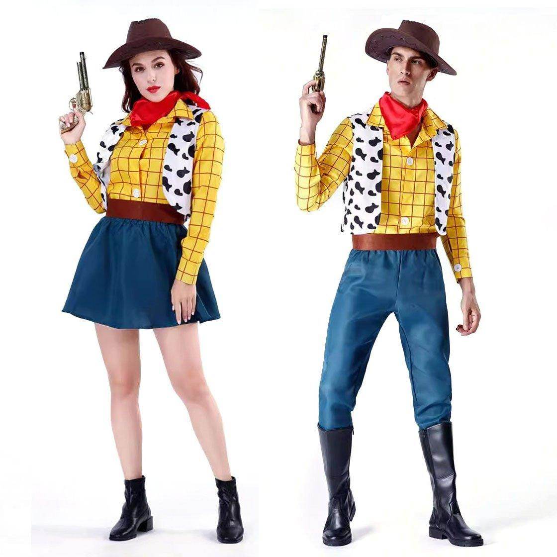Toy Story 4 Woody Costume Halloween For Women Adult - zzcosplay