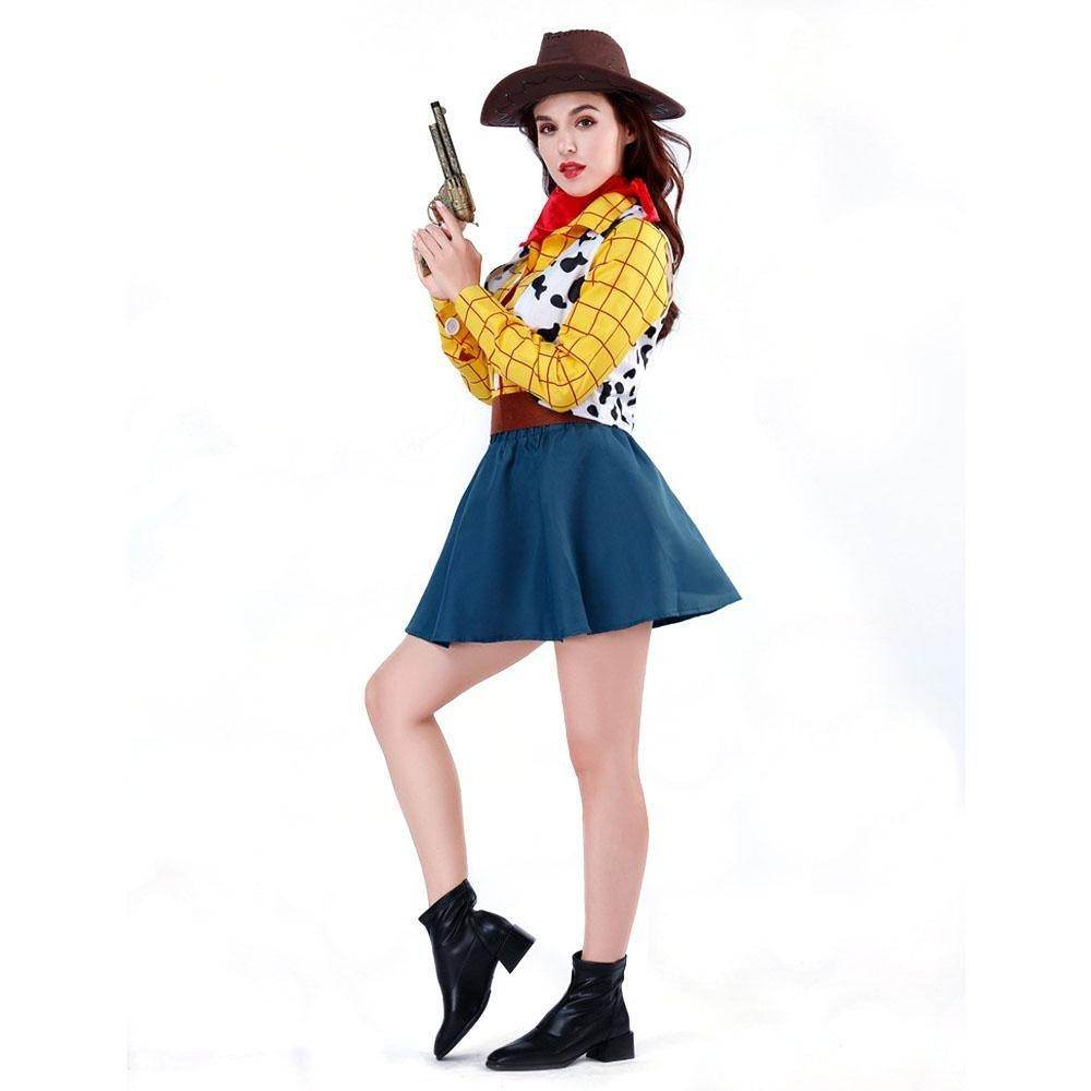Toy Story 4 Woody Costume Halloween For Women Adult - zzcosplay