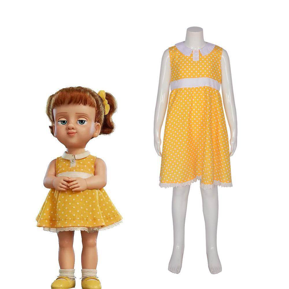 Toy Story Gabby Cosplay Dress Halloween Costume for Women and Girls - zzcosplay