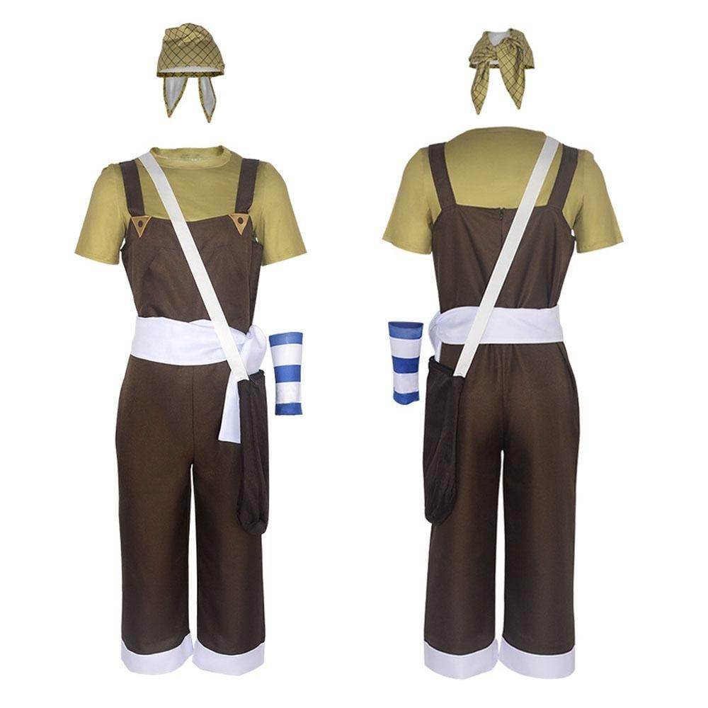 Usopp Anime One Piece Cosplay Costumes Carnival Party Outfits Full Set - zzcosplay