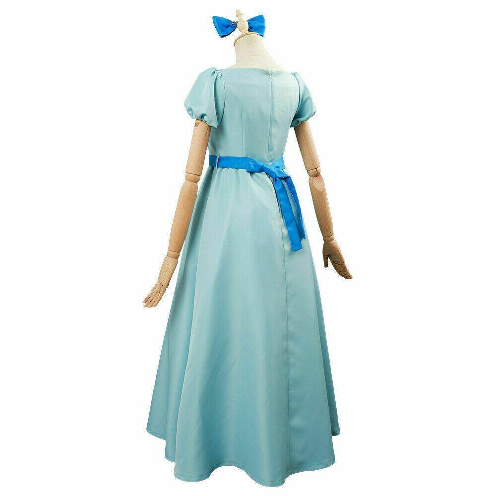 Wendy Darling Peter Pan Cosplay Costume Princess Dress for Women - zzcosplay